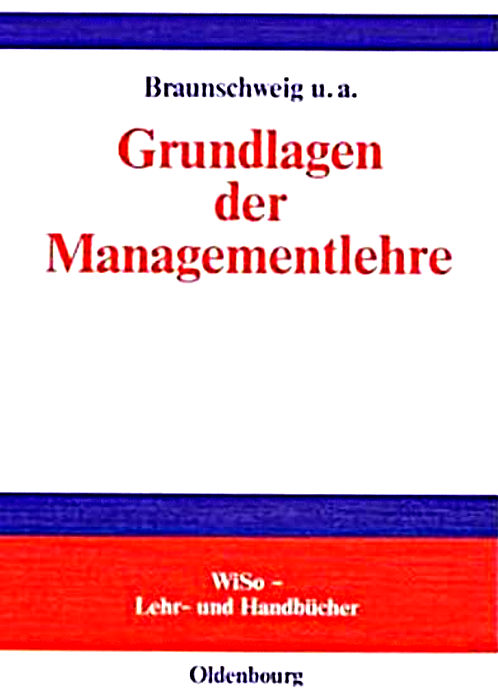Cover: Grundlagen der Managementlehre