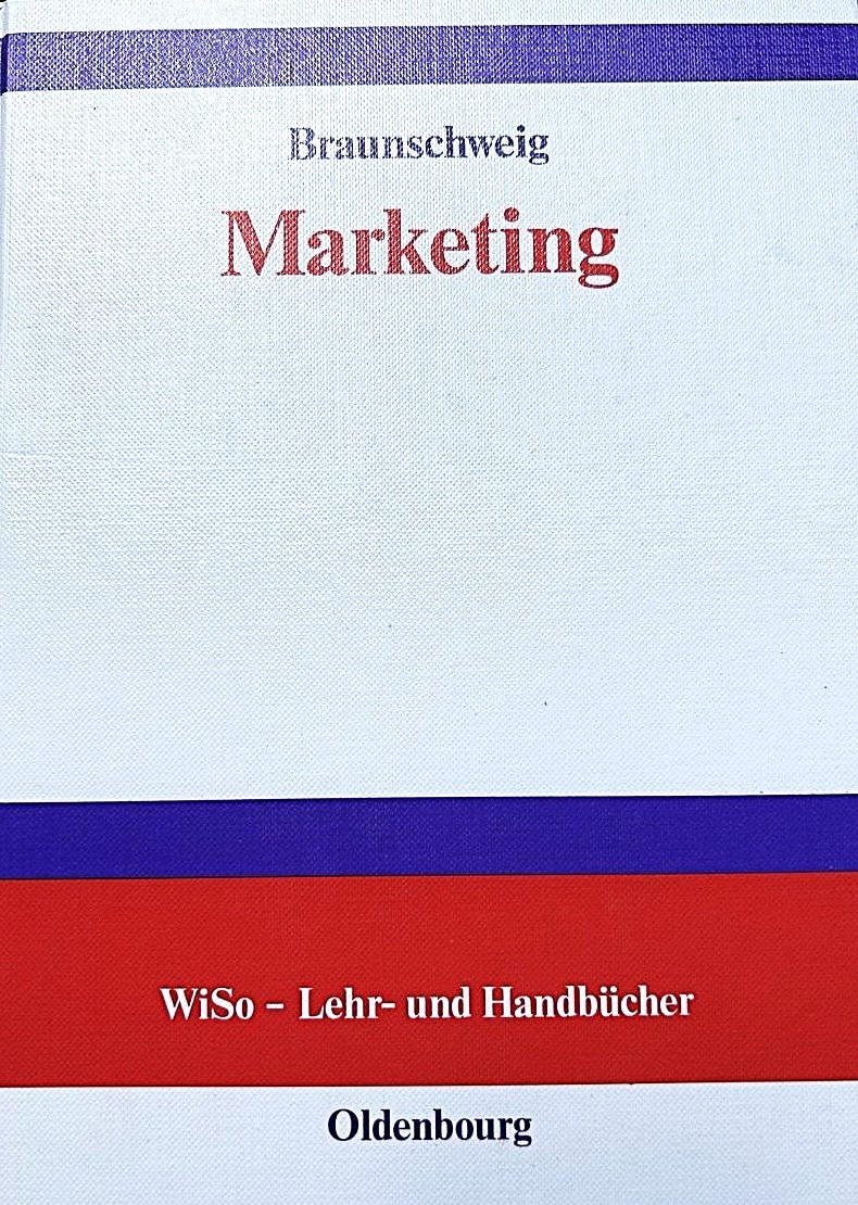 Cover: Marketing von Braunschweig
